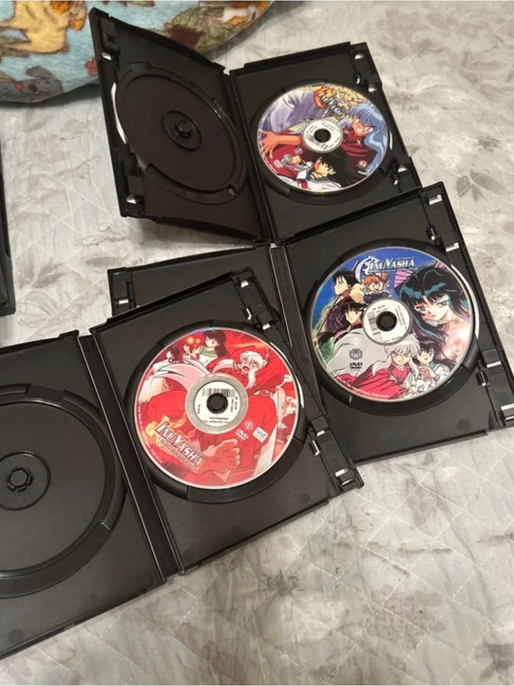 12 Japanese Inu Yasha DVD’s